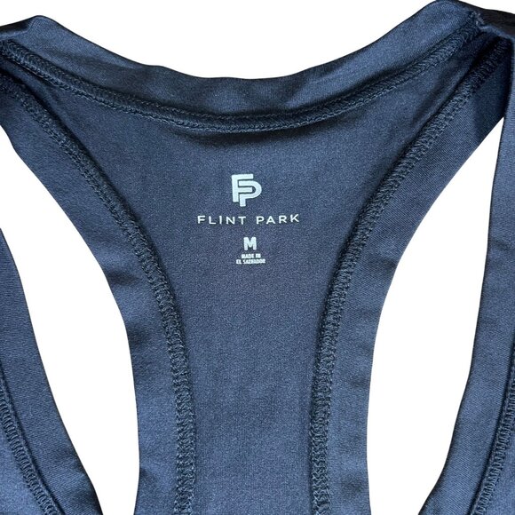 Flint Park Volley Tennis Tank Black Women's Size Medium New With Tags! - Picture 3 of 4